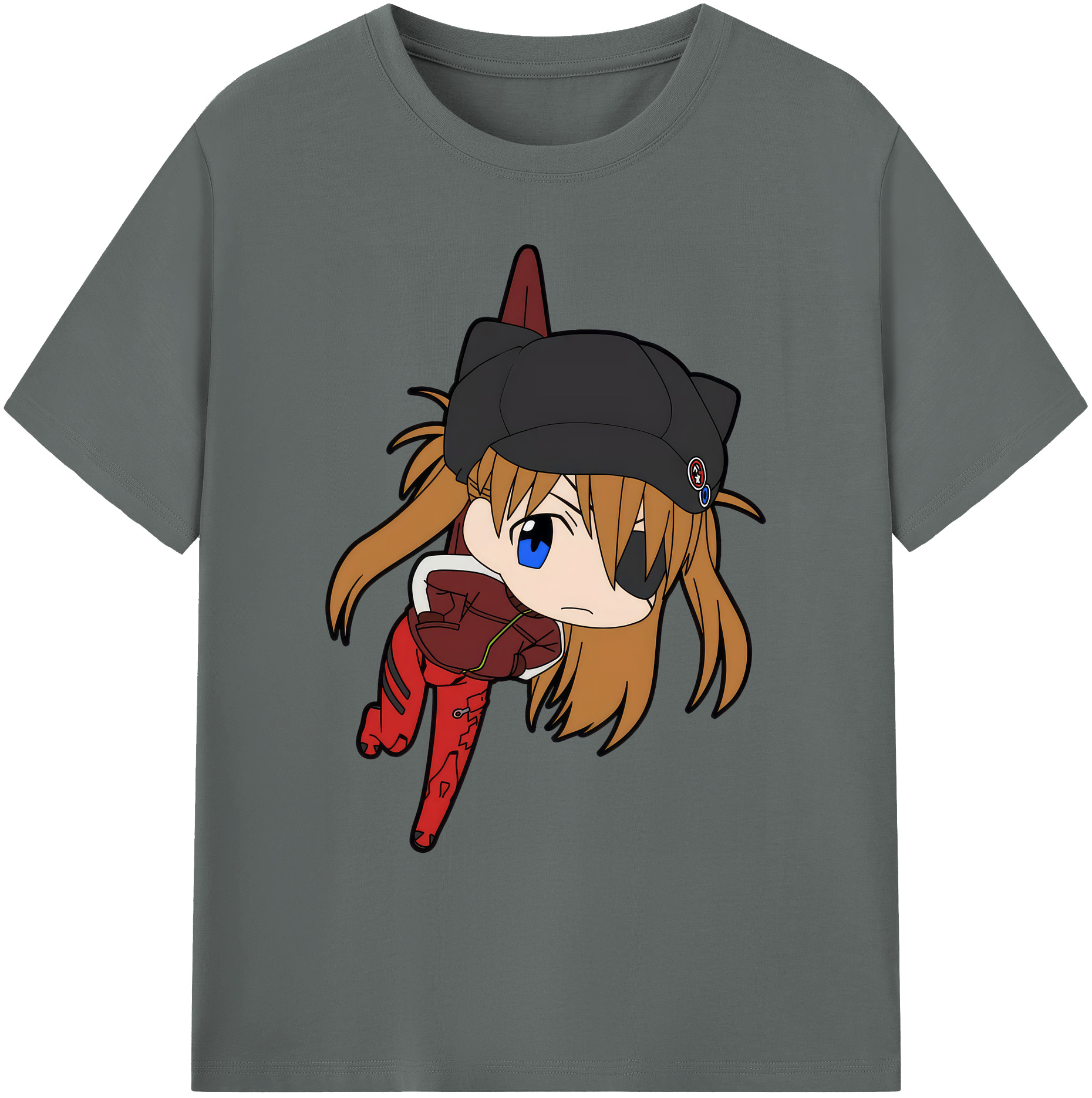 （画像用） EVA 新世紀エヴァンゲリオン 綿100％ メンズ半袖Tシャツ｜肌触りやわらか＆通気性